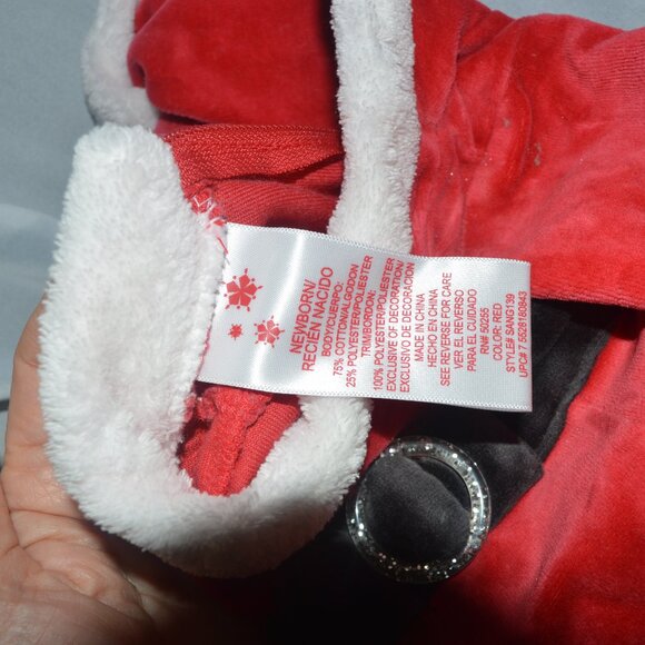 girls newborn Christmas outfit 5 pc set - Picture 5 of 5